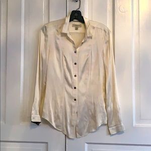 Burberry satin shirt
